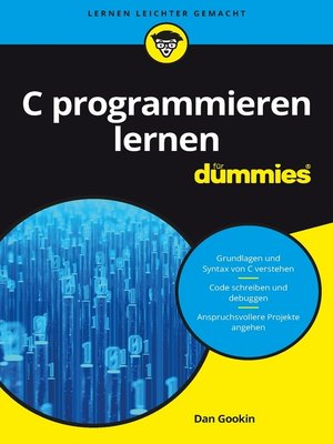 cover image of C programmieren lernen f&uuml;r Dummies